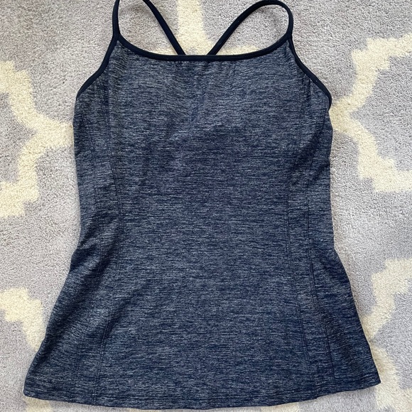 Athleta navy blue tank top - Picture 1 of 2